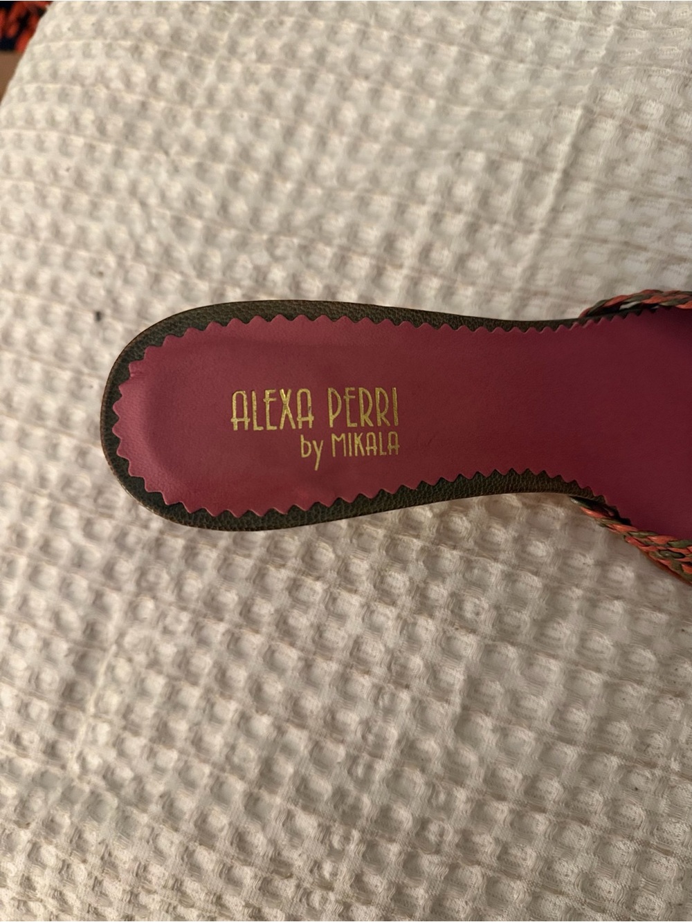 Alexa Perri by Mikala Woven Pointed-Toe Mule Heels – Size 7.5 - Picture 3 of 5